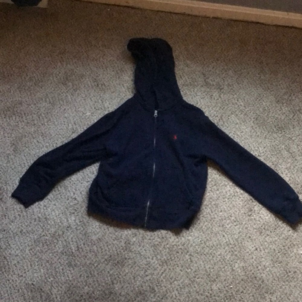 Boys polo dark blue jacket size 8